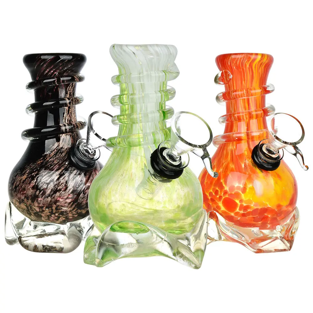 Slip In To The Flow Soft Glass Water Pipe - Haze Smoke Shop USA - Vaporizers Super Store