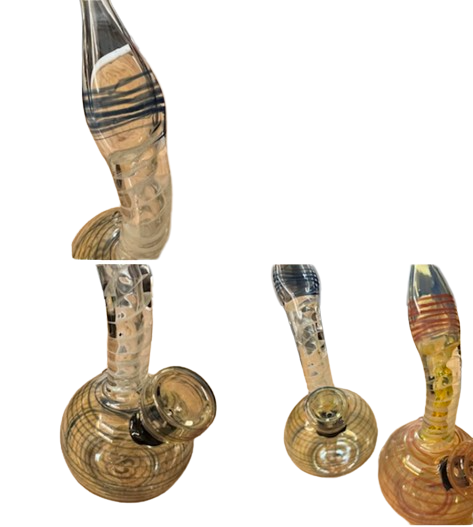 Round Base Sphere Circle Glass Water Pipe - Haze Smoke Shop USA - Vaporizers Super Store