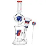Grateful Dead x Pulsar Tesseract Hypercube Glass Water Pipe - Haze Smoke Shop USA - Vaporizers Super Store