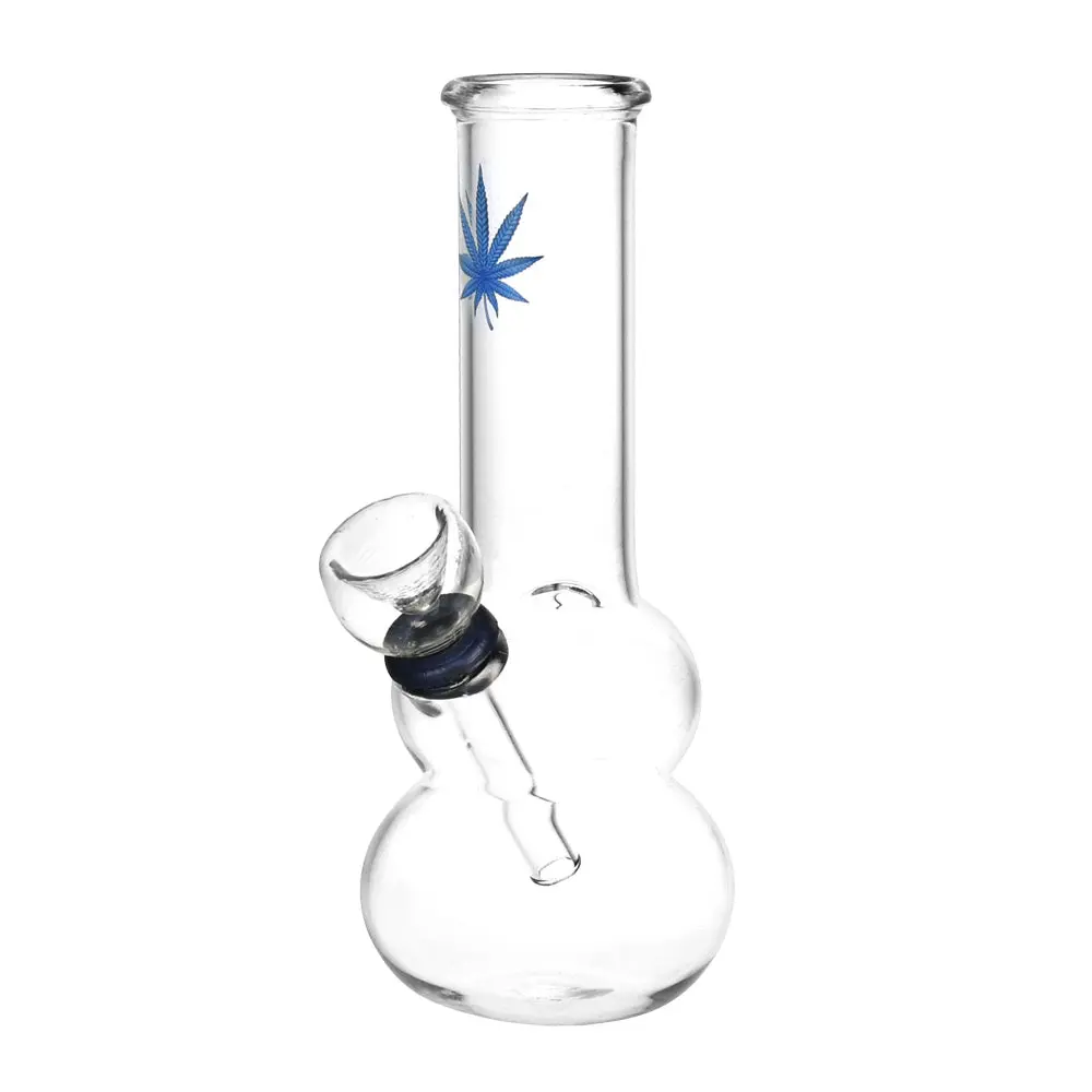 Lil Leaf Bubble Beaker Water Pipe - Haze Smoke Shop USA - Vaporizers Super Store