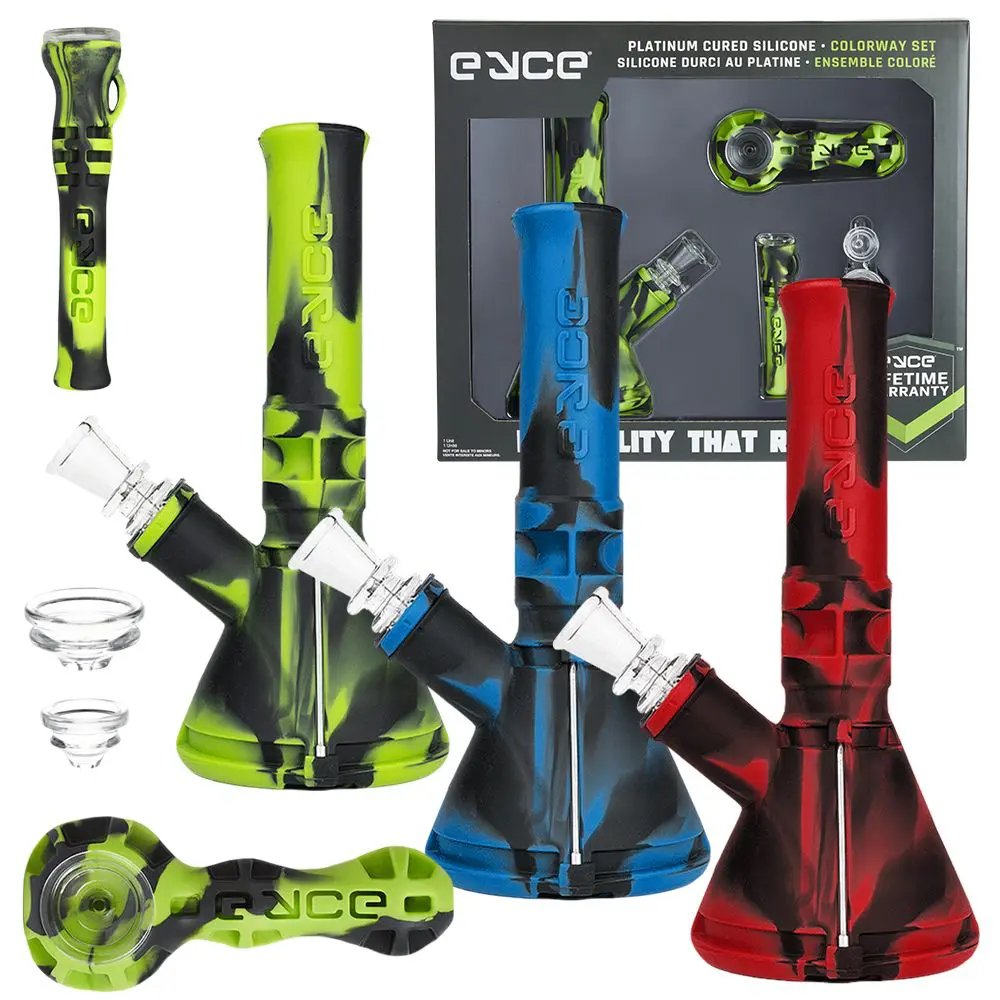 Eyce Colorway Silicone Herb Pipes Box Set - Haze Smoke Shop USA - Vaporizers Super Store
