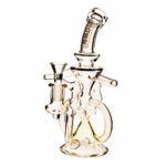 Daze Glass Fumed Glass Water Pipe Recycler w/ Perc