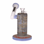 Daze Glass Sidecar Asian Art Glass Water Pipe - 7 inch height bong - Haze Smoke Shop USA