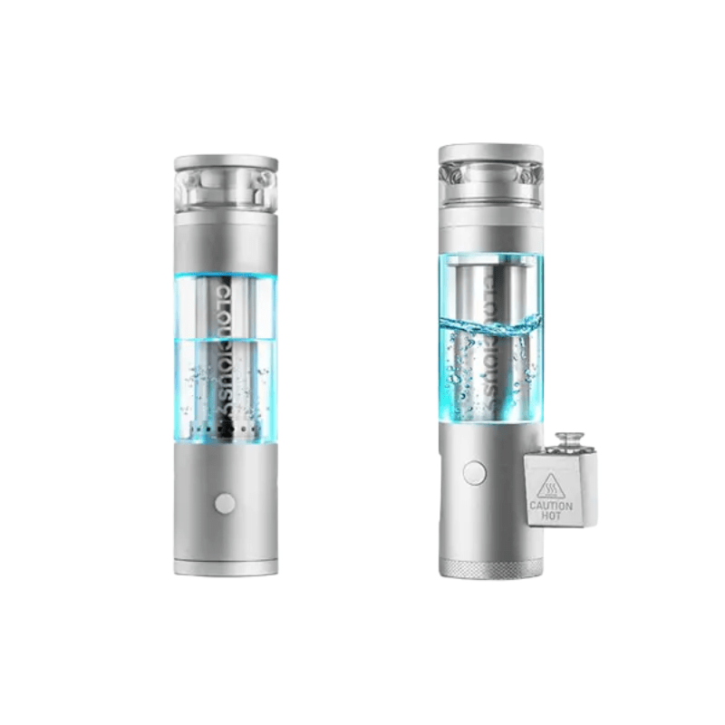 Hydrology9 Vaporizer front and side view - Haze Smoke Shop