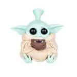 Baby Yoda Silicone Water Pipe - Haze Smoke Shop USA - Vaporizers Super Store