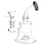 Bent Neck Bell Mini Water Pipe - Haze Smoke Shop USA - Vaporizers Super Store