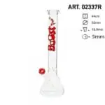 Boost 17" Red Beaker Base Glass Water Pipe - Haze Smoke Shop USA - Vaporizers Super Store