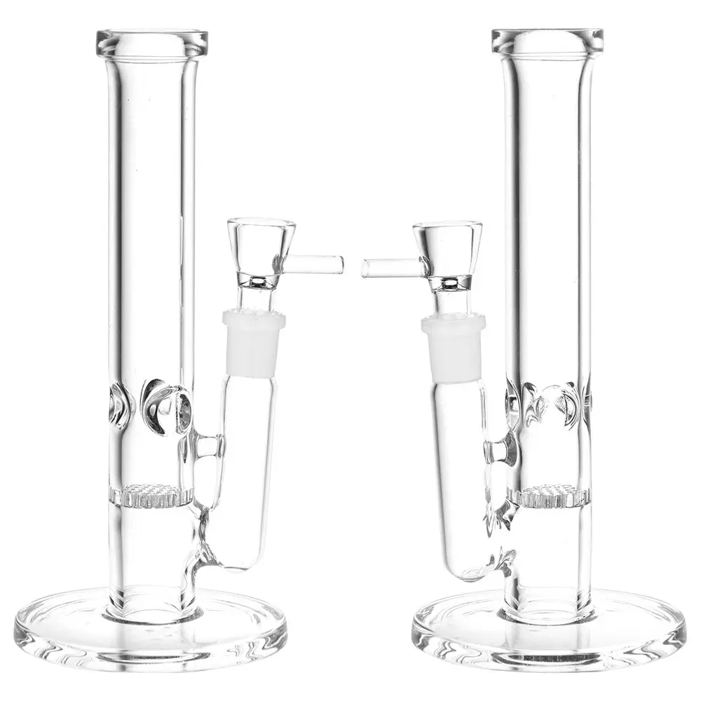 Simply Elegant Straight Tube Glass Water Pipe - Haze Smoke Shop USA - Vaporizers Super Store
