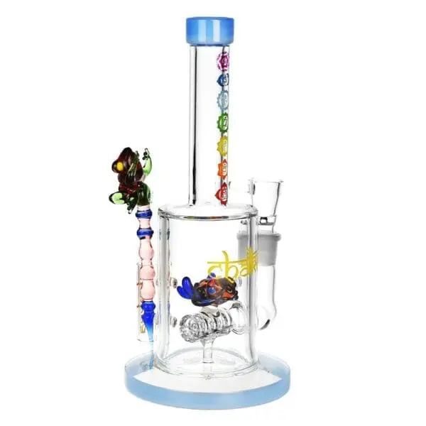 Chakra Frog Water Pipe w/ Stir Tool - Haze Smoke Shop USA - Vaporizers Super Store