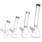 Classic Bent Neck Beaker Glass Water Pipe - Haze Smoke Shop USA - Vaporizers Super Store