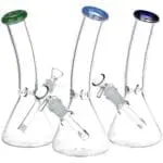 Classic Bent Neck Beaker Glass Water Pipe - Haze Smoke Shop USA - Vaporizers Super Store