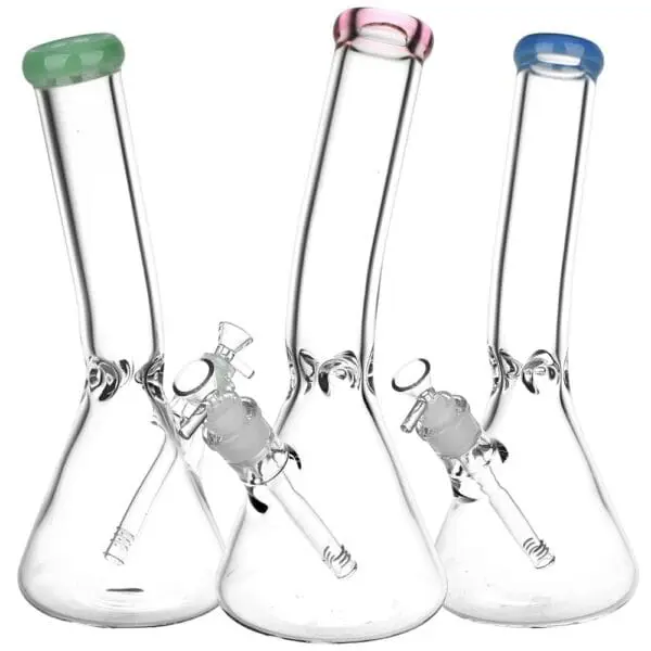 Classic Bent Neck Beaker Glass Water Pipe - Haze Smoke Shop USA - Vaporizers Super Store