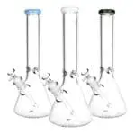 Classic Glass Beaker Light Water Pipe - Haze Smoke Shop USA - Vaporizers Super Store