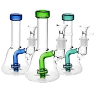 Clear As A Bell Mini Glass Water Pipe - Haze Smoke Shop USA - Vaporizers Super Store