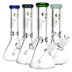 Diamond Glass American Made Beaker Bong - Haze Smoke Shop USA - Vaporizers Super Store