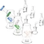 Diamond Glass Bugalo Mini Dab Rig - Haze Smoke Shop USA - Vaporizers Super Store