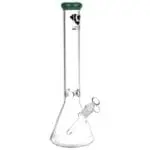 Diamond Glass Gold Classic Beaker Water Pipe - Haze Smoke Shop USA - Vaporizers Super Store