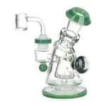 Diamond Glass Gold Hammer Perc Dab Rig - Haze Smoke Shop USA - Vaporizers Super Store