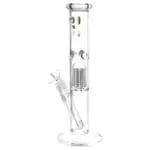 Diamond Glass Gold Pearl 8-Arm Perc Water Pipe - Haze Smoke Shop USA - Vaporizers Super Store