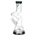 Diamond Glass Gold Zong Beaker Water Pipe - Haze Smoke Shop USA - Vaporizers Super Store