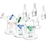 Diamond Glass Jug Mini Dab Rig - Haze Smoke Shop USA - Vaporizers Super Store