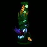Dragon 420 Glow in Dark Beaker Water Pipe - Haze Smoke Shop USA - Vaporizers Super Store