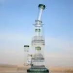 Dual Matrix Percolator Glass Water Pipe - Haze Smoke Shop USA - Vaporizers Super Store