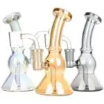 Ease Your Mind Mini Glass Dab Rig - Haze Smoke Shop USA - Vaporizers Super Store
