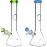 Fresh Press Beaker Glass Water Pipe - Haze Smoke Shop USA - Vaporizers Super Store