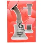 Glass House Disc Perc Glass Water Pipe - Haze Smoke Shop USA - Vaporizers Super Store