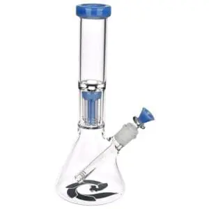 Glass House Flathead Perc Beaker - Haze Smoke Shop USA - Vaporizers Super Store