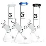 Glass House Pinched Beaker Glass Water Pipe - Haze Smoke Shop USA - Vaporizers Super Store