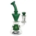 Glass House Two Toned Hourglass Water Pipe - Haze Smoke Shop USA - Vaporizers Super Store