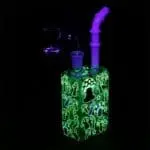 Glow Mushroom Juice Box Dab Rig - Haze Smoke Shop USA - Vaporizers Super Store