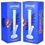 Grateful Dead x Pulsar Bolts And Skellies Straight Tube Water Pipe - Haze Smoke Shop USA - Vaporizers Super Store