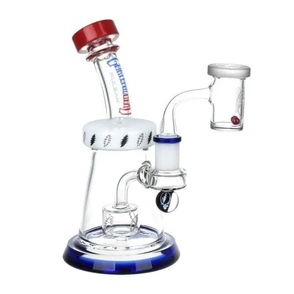 Grateful Dead x Pulsar Lightning Bell Dab Rig Set - Haze Smoke Shop USA - Vaporizers Super Store