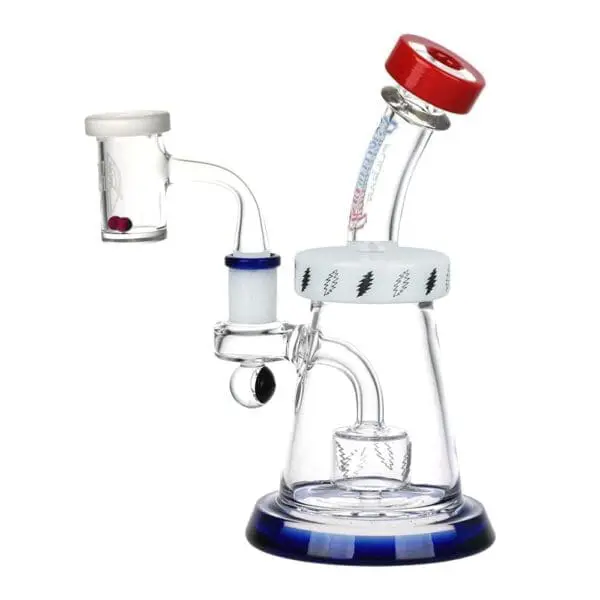 Grateful Dead x Pulsar Lightning Bell Dab Rig Set - Haze Smoke Shop USA - Vaporizers Super Store