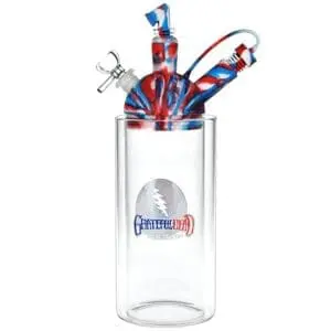 Grateful Dead x Pulsar Silicone & Glass Gravity Water Pipe - Haze Smoke Shop USA - Vaporizers Super Store