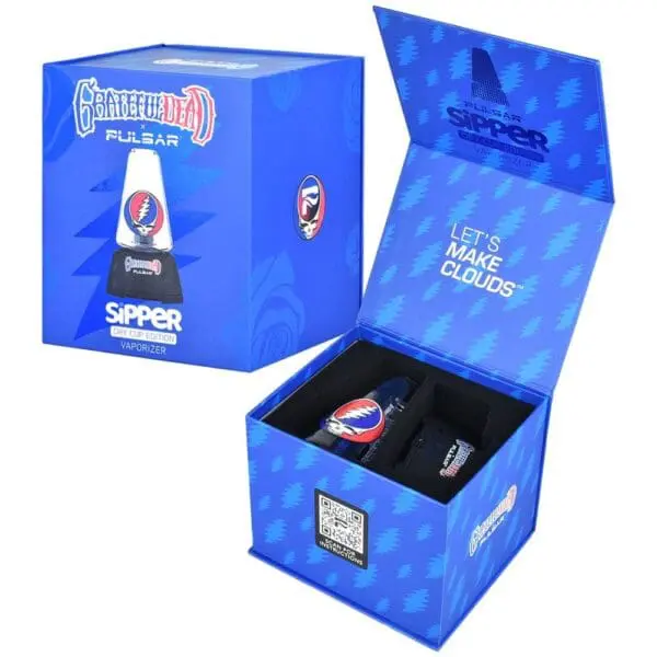 Grateful Dead x Pulsar Sipper Dual Use Vaporizer with Dry Cup - Haze Smoke Shop USA - Vaporizers Super Store