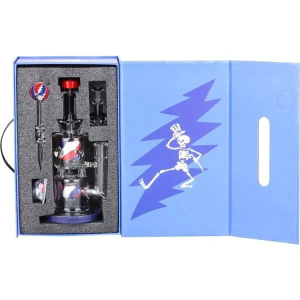 Grateful Dead x Pulsar Stealied Out Dab Rig Set - Haze Smoke Shop USA - Vaporizers Super Store
