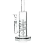 GRAV Clear Coil Showerhead Water Pipe