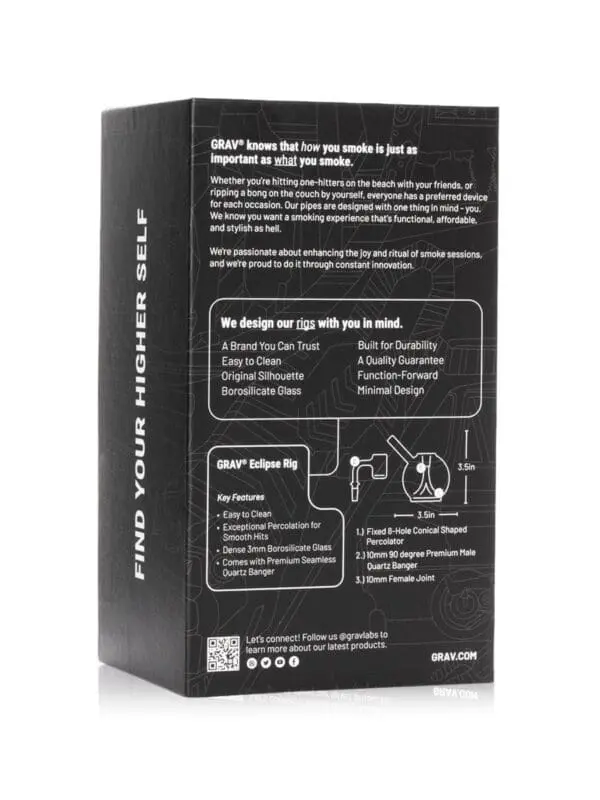 GRAV Eclipse Rig - Haze Smoke Shop USA - Vaporizers Super Store