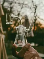 GRAV Hourglass Pocket Bubbler Rig - Haze Smoke Shop USA - Vaporizers Super Store