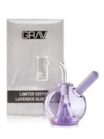 GRAV Limited Edition Lavender Globe Rig - Haze Smoke Shop USA - Vaporizers Super Store