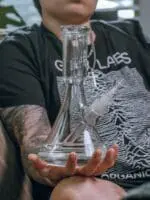 GRAV Medium Deco Beaker Bong - Haze Smoke Shop USA - Vaporizers Super Store