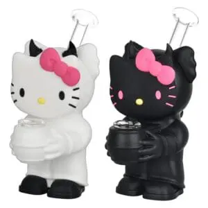 Hello Kitty Silicone Water Pipe - Haze Smoke Shop USA - Vaporizers Super Store