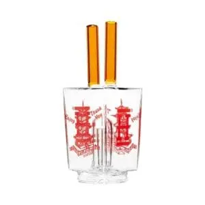 Hemper Chinese Takeout Glass Attachment for Puffco Peak & Peak Pro - Haze Smoke Shop USA - Vaporizers Super Store