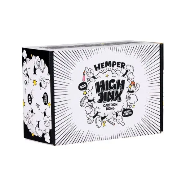 Hemper High Jinx Cartoon Glass Water Pipe - Haze Smoke Shop USA - Vaporizers Super Store