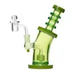 Human Grade 8" Bent Neck Dab Rig - Haze Smoke Shop USA - Vaporizers Super Store
