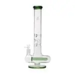 Human Grade Inline Tube Triple Ice Catch Glass Water Pipe - Haze Smoke Shop USA - Vaporizers Super Store